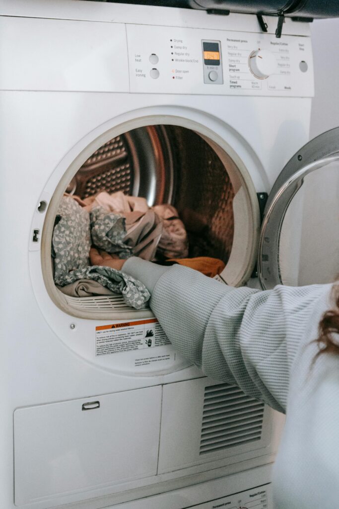 Washing machine maintenance for school uniforms